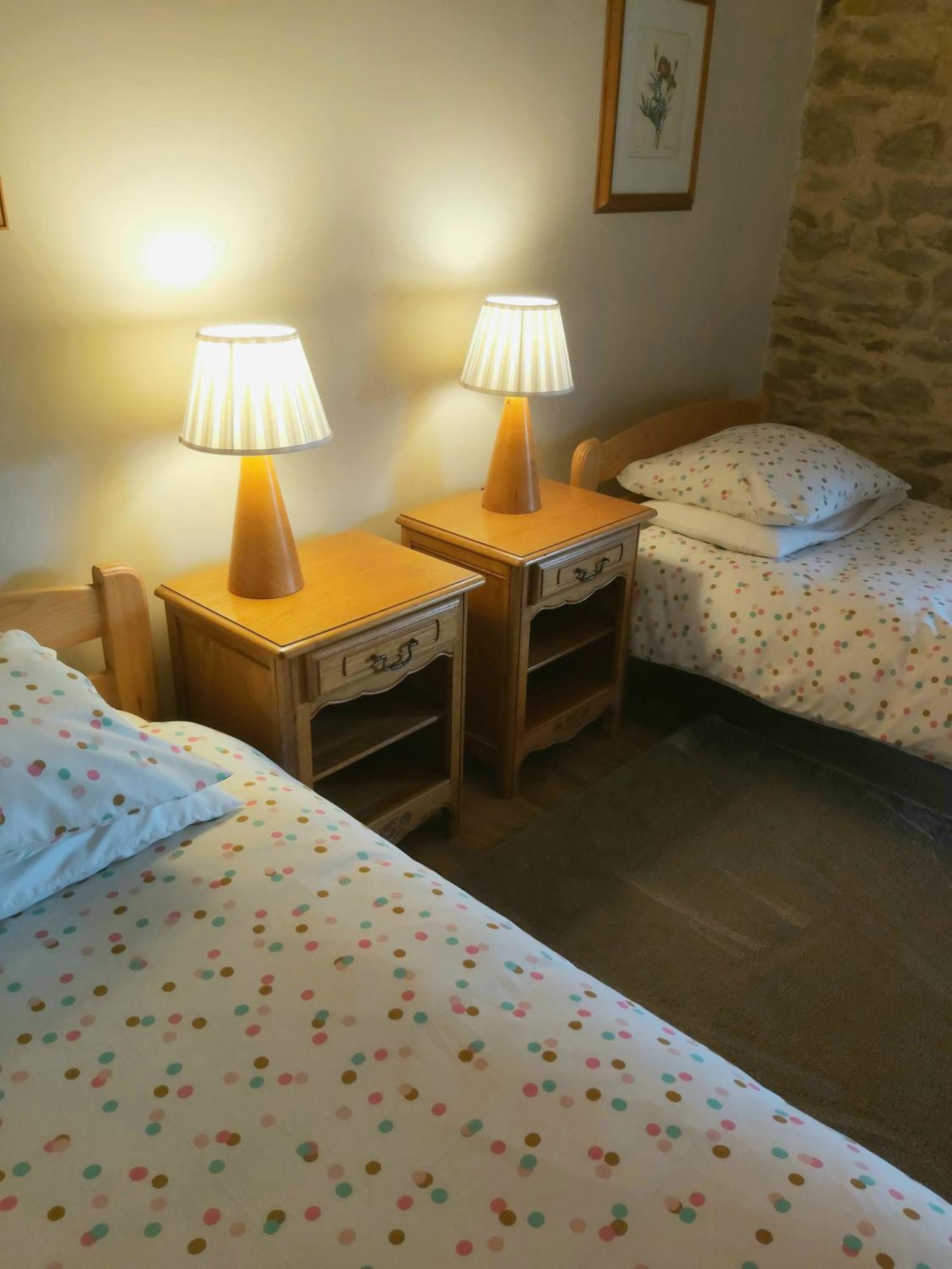 Beautiful 2 Bed Cottage With Swimming Pool Pagéas 客房 照片